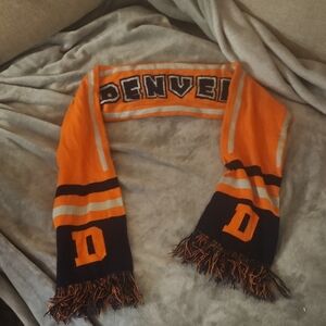 Broncos Orange and Blue Denver Scarf